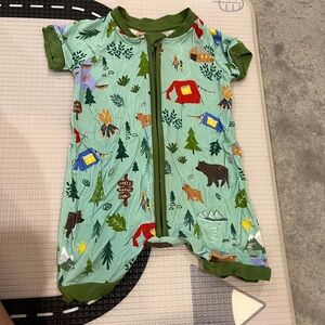 Little sleepies shorty , happy campers